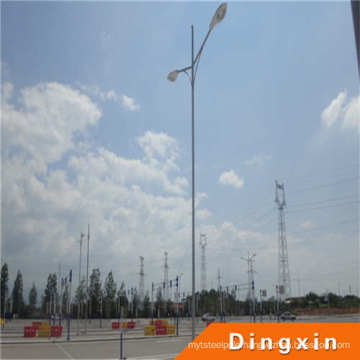 Manufacturer 11m High Q235 Steel Street Lighting Pole